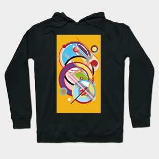 Expressive automatism abstract 8300. Hoodie